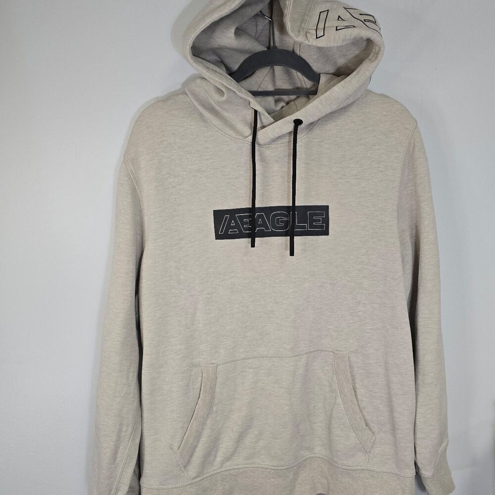 AE Eagle unisex med Graphic Hoodie Pullover Sweatshirt oversized